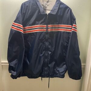 Rebecca Malone Navy Jacket with Red and White Accents